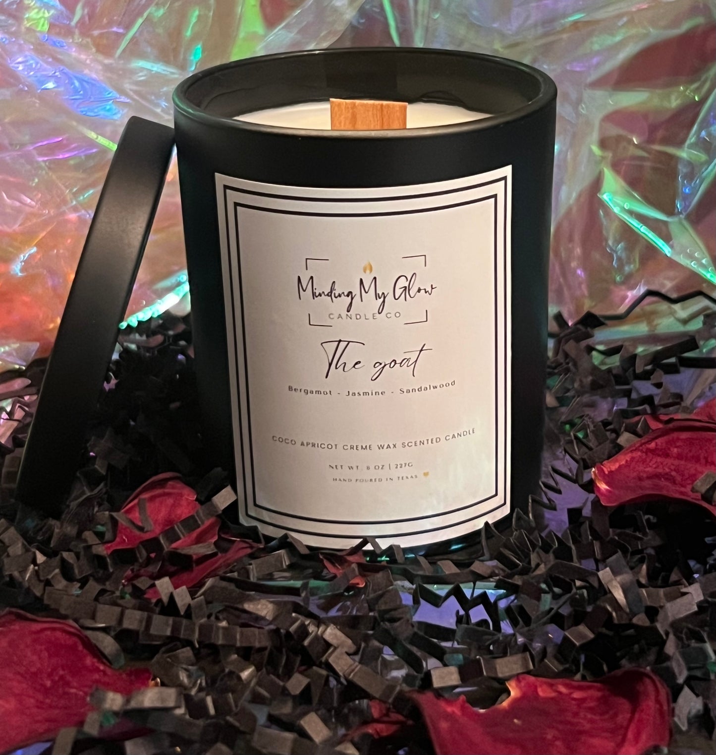 The G.O.A.T. - 8 oz candle (crackling wood wick) - Signature Collection