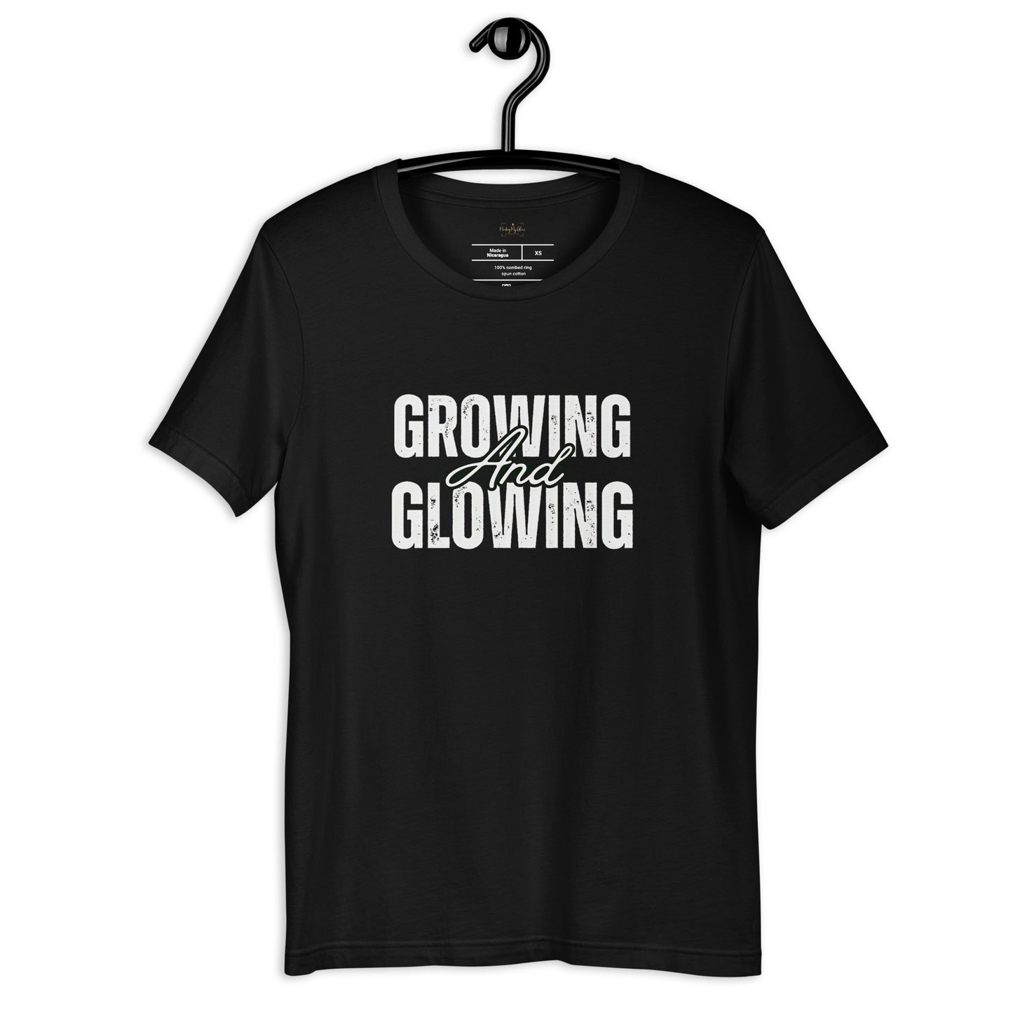 She's Growing and Glowing | Glow Gear Tee | Soft Bella + Canvas Shirt