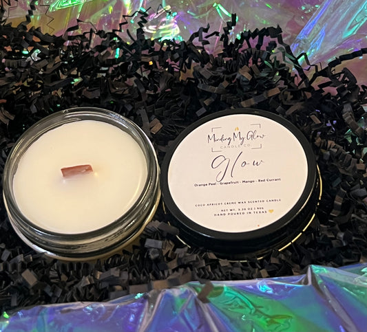 Glow - Minis (Candle) - *crackling wood wick - Signature Collection