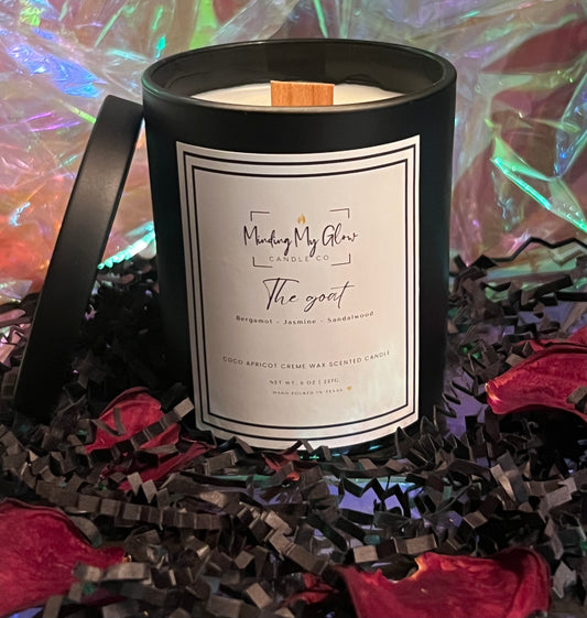 The G.O.A.T. - 8 oz candle (crackling wood wick) - Signature Collection