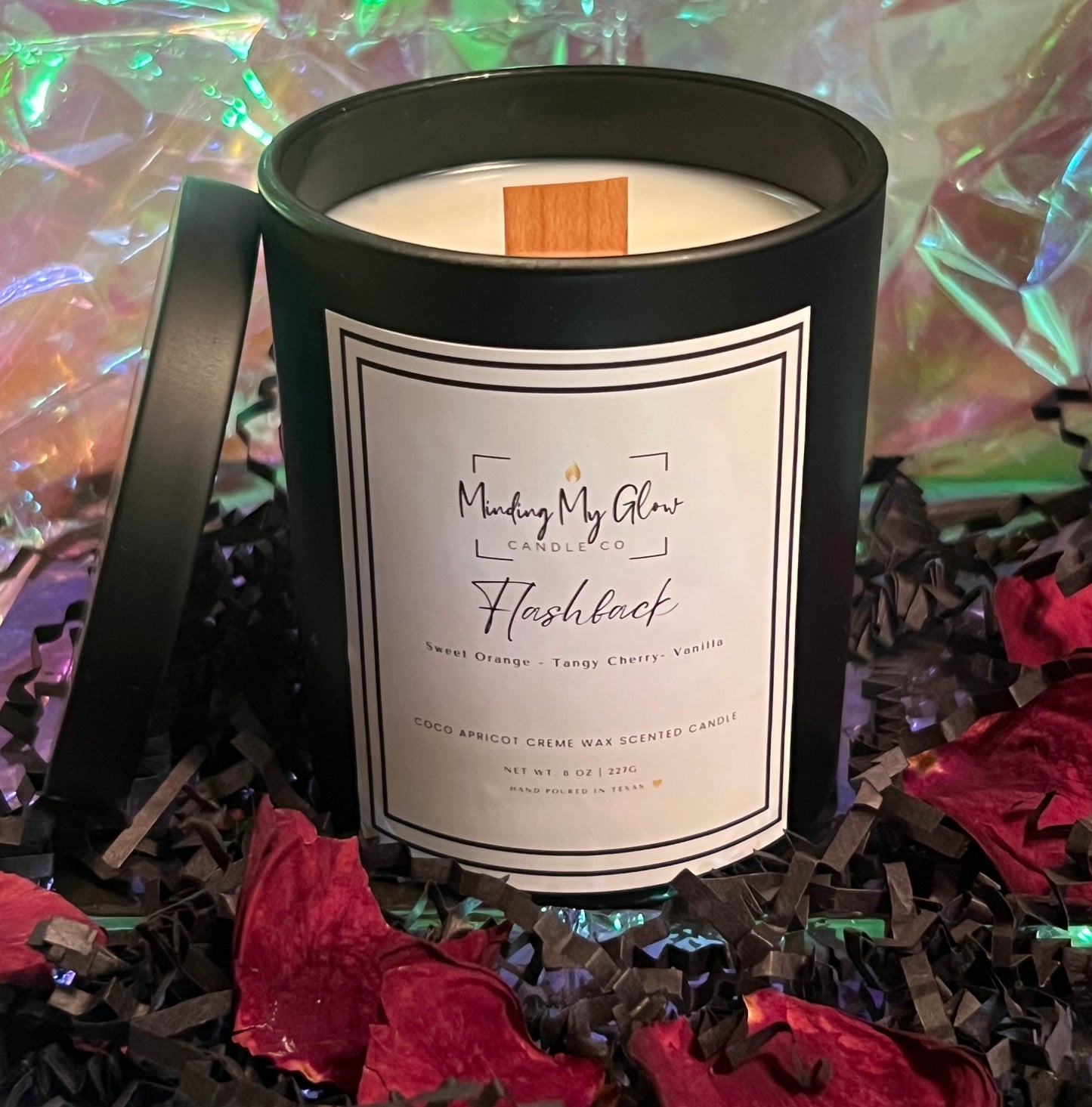 Flashback - 8 oz candle (crackling wood wick) - Signature Collection