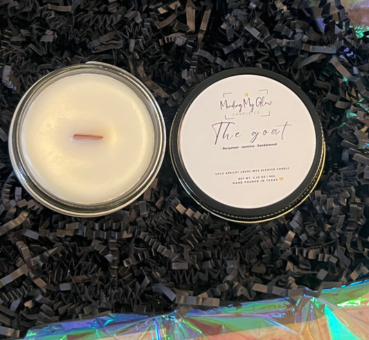 The G.O.A.T. - Minis (Candle) - *crackling wood wick - Signature Collection