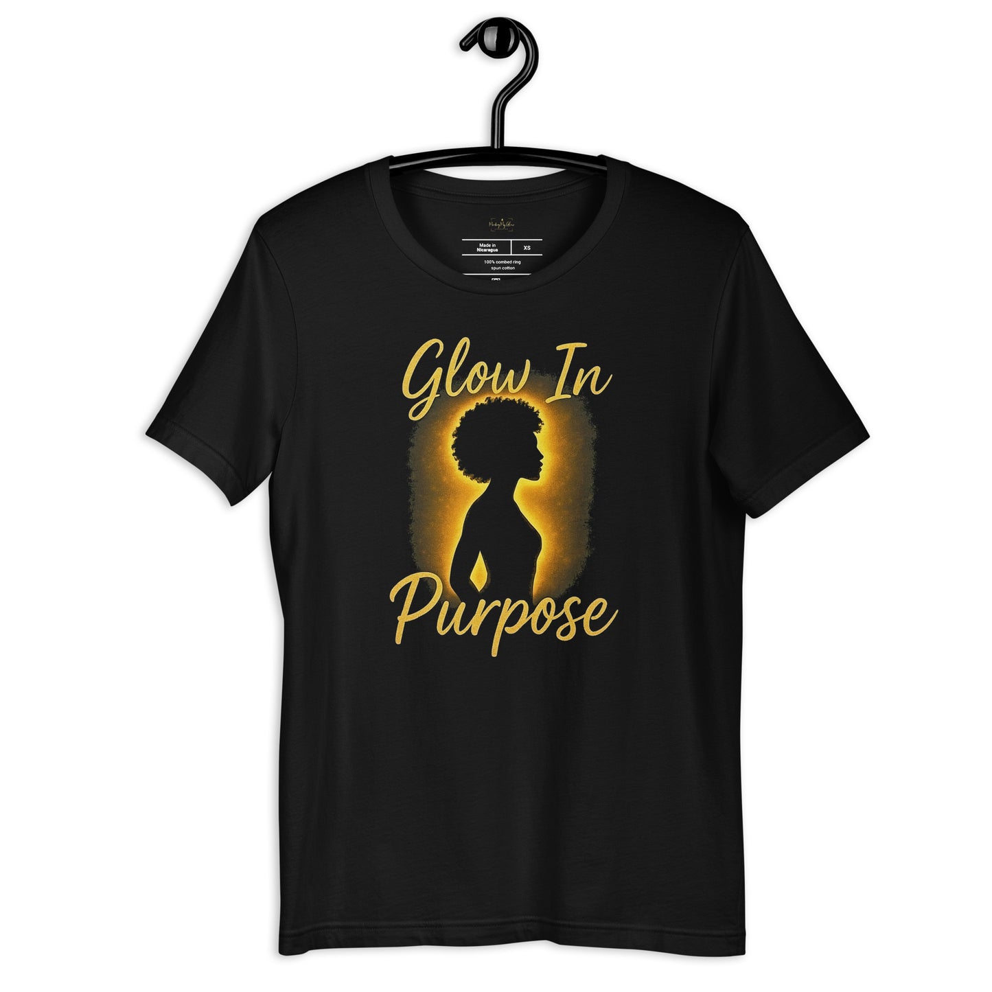 She's Glowing DIFFERENT | Glow in Purpose Tee | Soft Bella + Canvas Shirt